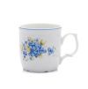 Hrnek, český porcelán, Bernadotte, 250 ml, pomněnky, Thun
