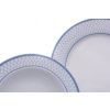 jidelni souprava opal modra mrizka thun cesky porcelan
