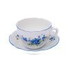 Pomněnky, šálek a podšálek B+B, Český porcelán Dubí
