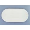 Bohemia White, mísa oválná 36, bílá, Český porcelán Dubí