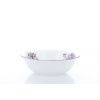 Miska kompot, český porcelán, 14 cm, fialky, Český porcelán
