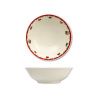 Miska kompotová s vánočními motivy, český porcelán, 16 cm, Thun