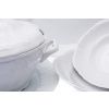 jídelní souprava bernadotte bílá český porcelán thun 25 d. .