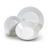 Lea, sada talířů, český porcelán, bílá, Thun, 18 d.