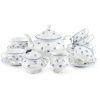Čajová sada, porcelán, pomněnky, Sonáta, Leander, 15 d.