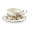 Šálek s podšálkem, porcelán, tulipány, 0,20 l, Rudolf Kämpf