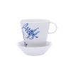 Bohemia Cobalt, šálek a podšálek čajový, 200 ml, porcelán, Dubí