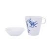 Bohemia Cobalt, šálek a podšálek čajový, 200 ml, porcelán, Dubí..