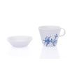 Bohemia Cobalt, šálek a podšálek kávový, 145 ml, porcelán, Dubí.