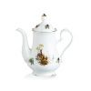 porcelánová konvice vysoká, myslivecký a lovecký porcelán, Leander, 1250 ml
