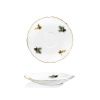 porcelánový podšálek, myslivecký a lovecký porcelán, Leander, 13 cm