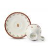 Snídaňová sada, porcelán, Vánoční perníčky, Leander, 5 d 5