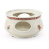 Ohřívač pod konvici, 12 cm, perníčky, vánoční porcelán, Leander