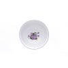 Miska kulatá malá, český porcelán, 17 cm, fialky, Český porcelán
