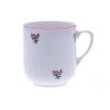 Hrnek Trojka, 300 ml, Český porcelán Dubí, házenka s růž. linka
