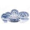 Jídelní souprava, cibulák, 25 d., Český porcelán Dubí