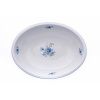 Mísa zapékací oválná, 32,5 cm, pomněnky, Český porcelán