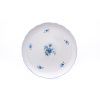 Talíř dortový na noze, 31 cm, pomněnky, Český porcelán