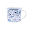 Hrnek Tina, 380 ml, modří ptáci, Český porcelán Dubí