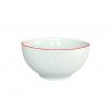 Miska na musli, Vital, červená linka, 0,70 l , porcelán Thun