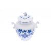 Sádelňák s víčkem, 1,20 l, cibulák, Český porcelán