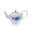 Konvice čajová se sítkem, 1,20 l, pomněnky, Český porcelán