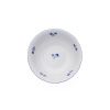 Miska kompot, 14 cm, modrá házenka, Český porcelán