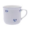 Hrnek Vařák, 0,65 l, Český porcelán Dubí, modrá házenka