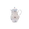 Konvice kávová, 0,90 l, rakouská házenka, slonová kost, Český porcelán