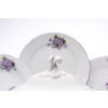 Jídelní souprava, fialky, 25 d., Český porcelán Dubí1