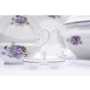 Jídelní souprava, fialky, 25 d., Český porcelán Dubí4