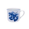 Hrnek Vařák, 0,65 l, kobaltové třešně s modrou linkou, Český porcelán