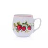Hrnek Baňák, 300 ml, Český porcelán Dubí, jahody