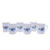Sada hrnků Richmond, 250 ml, pomněnky, Český porcelán, 6 ks