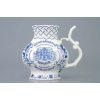 Pohárek lázeňský reliéfní / Teplice 12 cm, cibulák, Český porcelán