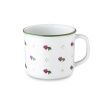 Hrnek plecháček, porcelán, růžové kytičky, 350 ml, G. Benedikt