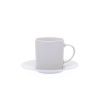 Šálek s podšálkem, 85 ml, Ella, bílý, porcelán Thun