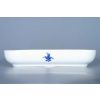 3908 1 misa salatova ctyrhranna hladka nizka 21 cm cibulak cesky porcelan