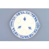 Podnos kulatý pod 3 karafky  20,5 cm, cibulák, Český porcelán