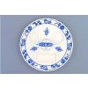 Podnos kulatý s porcelánovým klíčem  21 cm, cibulák, Český porcelán