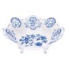 Mísa Aida prořezávaná  20 cm, cibulák, Český porcelán