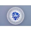 Mísa kulatá prolamovaná  18 cm, cibulák, Český porcelán