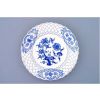Talíř reliéfní  24 cm, cibulák, Český porcelán