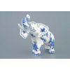 4268 1 slon ii bohata dekorace 18 cm cibulak cesky porcelan