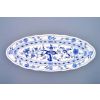 Mísa oválná na ryby, 57 cm, cibulák, Český porcelán