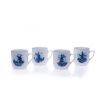 Sada hrnků s motivem mlýnů, 0,4 l, Český porcelán Dubí, 4 ks