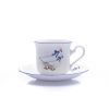 Šálek s podšálkem, český porcelán, 200 ml, husy, Leander
