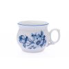 Hrnek Darume, 0,29 l, Český porcelán Dubí, modrá kytka