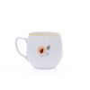 Hrnek Baňák, 0,29 l, Český porcelán Dubí, rudbégie,